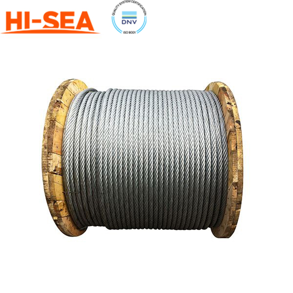 6×37S Galvanized L​ined-strand Steel Wire Rope for Towboat